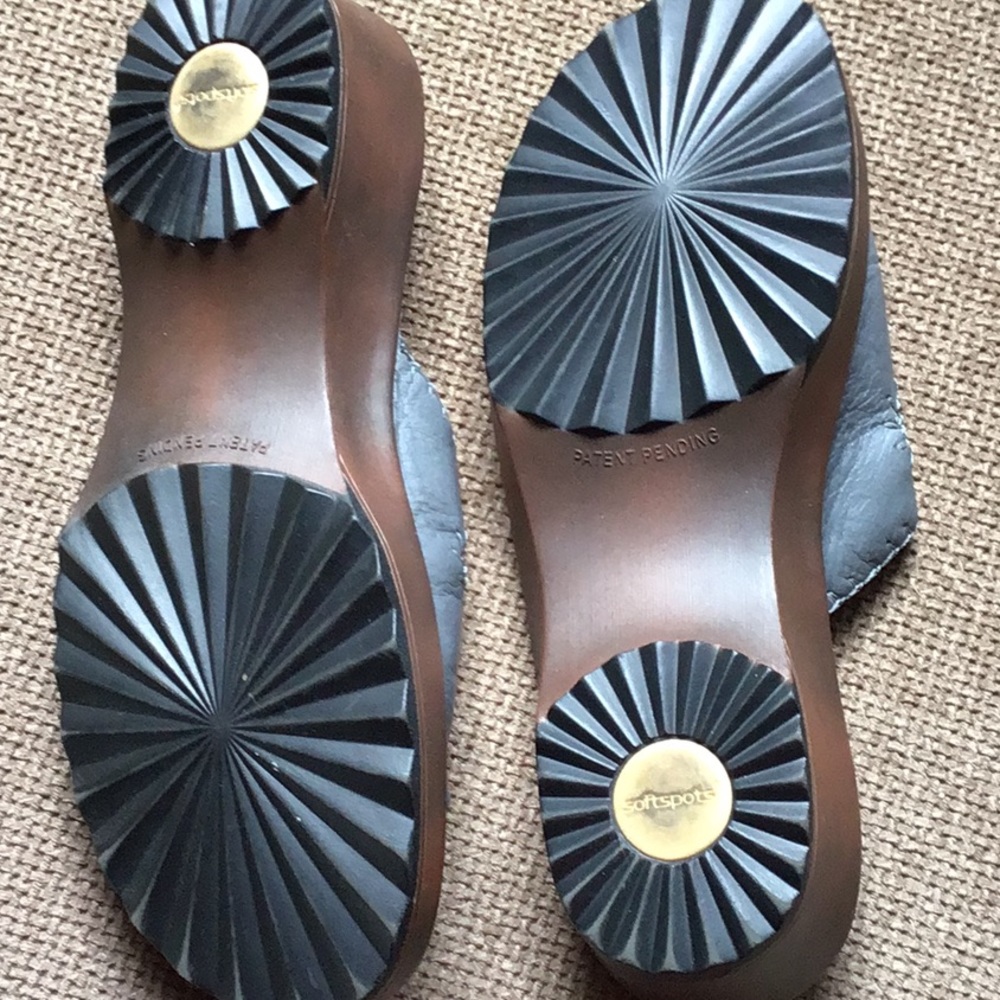 Gray/Blue Softspots Sandals - Picture 3 of 5